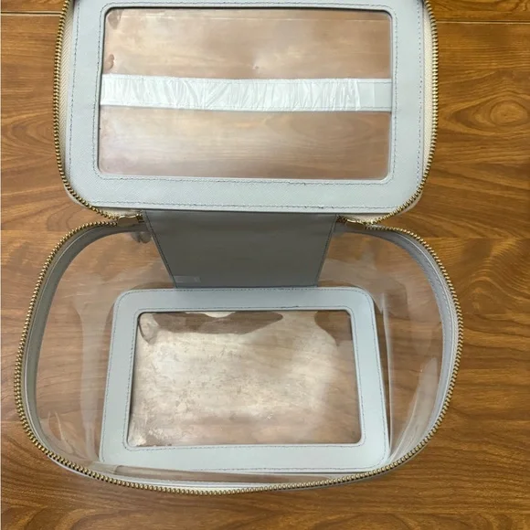 Truffle Clear and Gray Women's Tote Bag - Picture 5 of 6